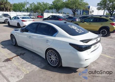 2016 Infiniti Q50 3.0T Premium из США, поврежденный, VIN JN1EV7AP3GM302853